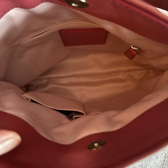 Coach Leather Shoulder Bag - Picture 7 of 8